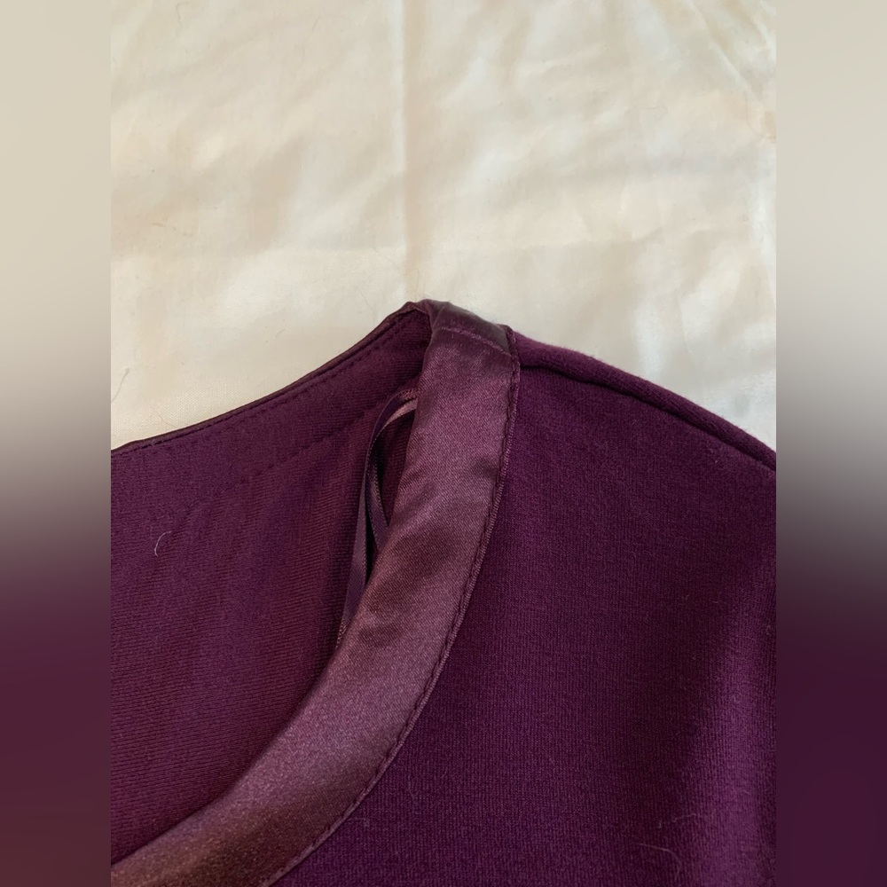 Premise Women's Long Sleeve Top in Deep Purple - Picture 9 of 16